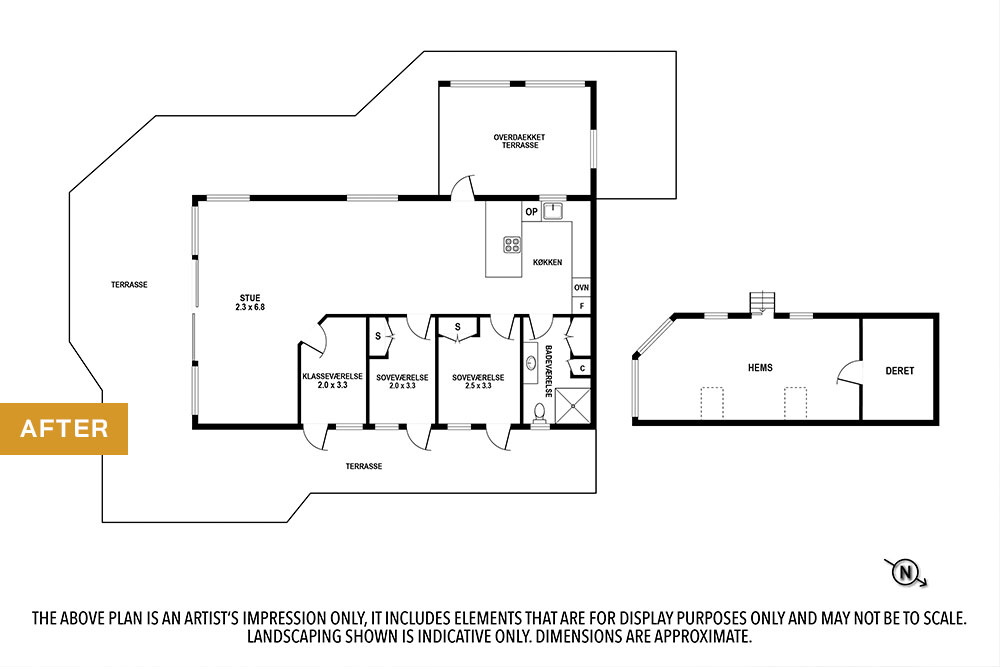 2D Floor Plan after